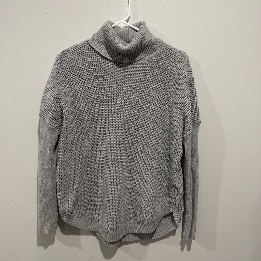 MICHAEL Michael Kors Light Gray Cowl Neck Sweater